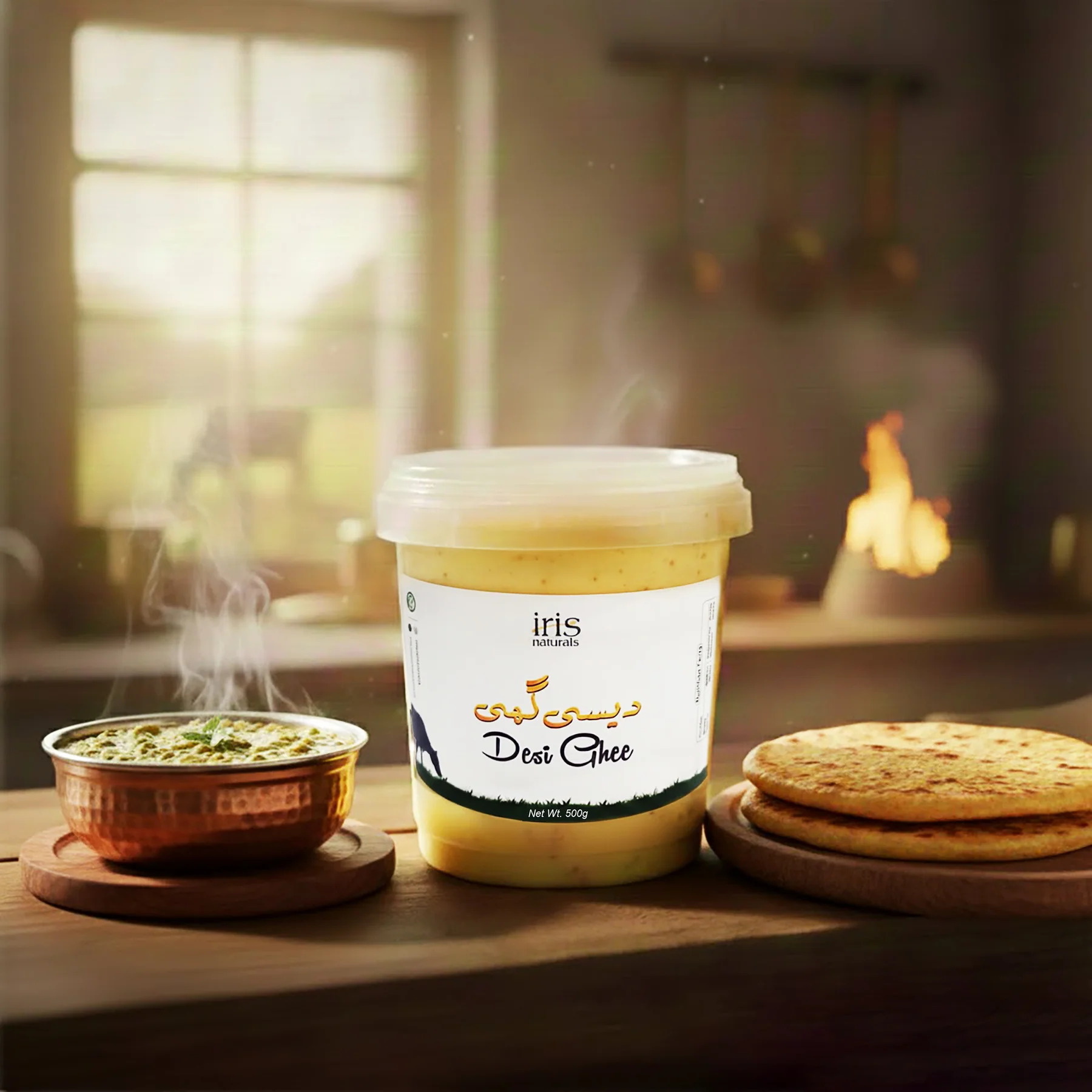 iris naturals Desi Ghee – Home-Made (Premium Quality) - 500g