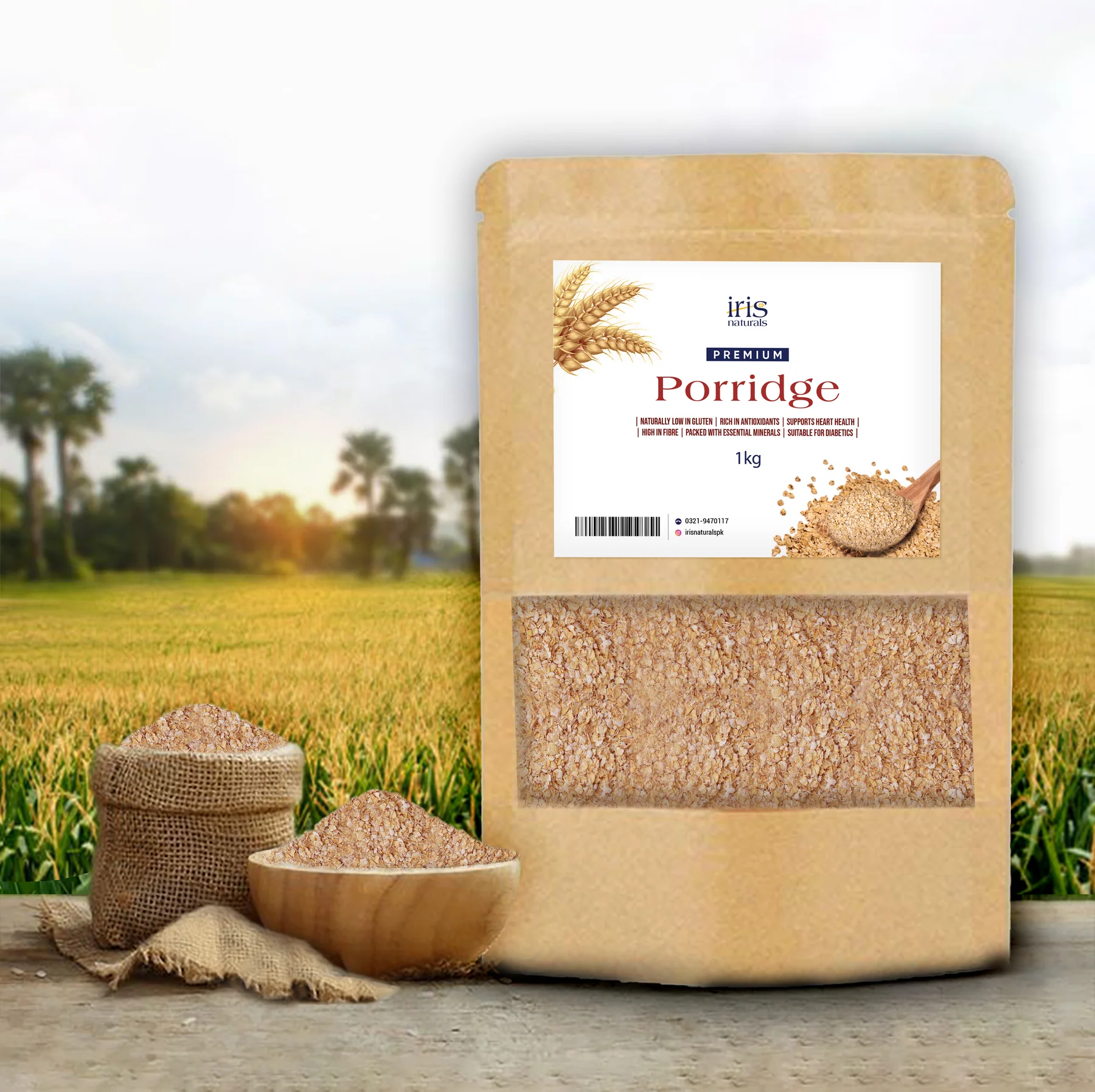 iris naturals Porridge - 1Kg